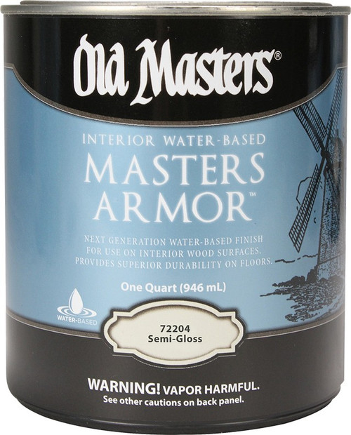 Old Masters 72204 qt Semi Gloss Masters Armor