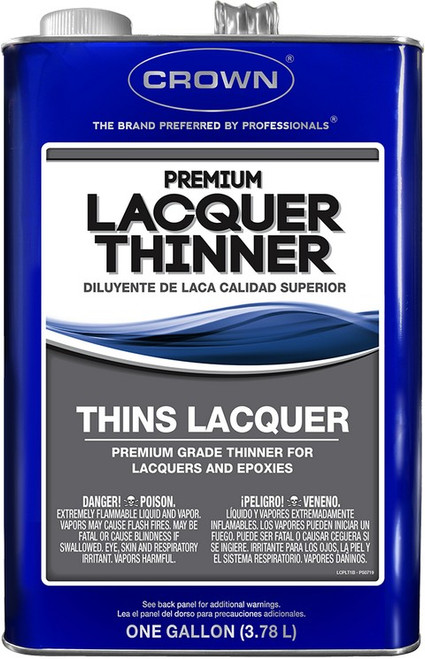 Crown CR.PLT.M.41 1gal Premium Lacquer Thinner