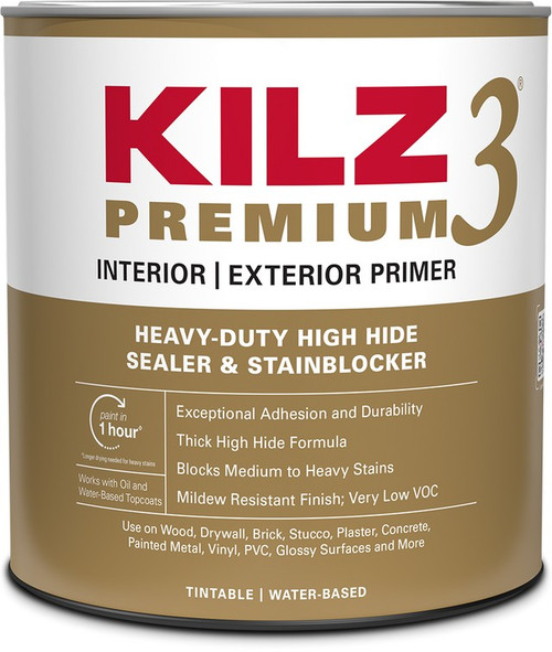 Masterchem 13002 qt Kilz 3 Premium Int/Ext Primer