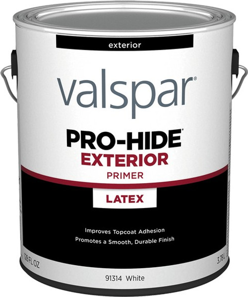 Valspar 91314.007 1gal White Finish Pro-Hide Exterior Latex Primer