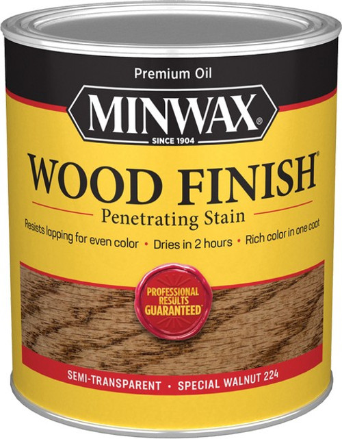 Minwax 70006 qt Special Walnut 224 Semi-Transparent Stain