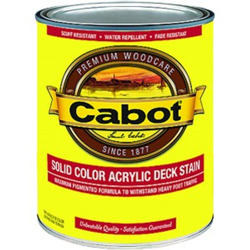 Cabot 1806 qt Neutral-Base Solid Color Decking Stain
