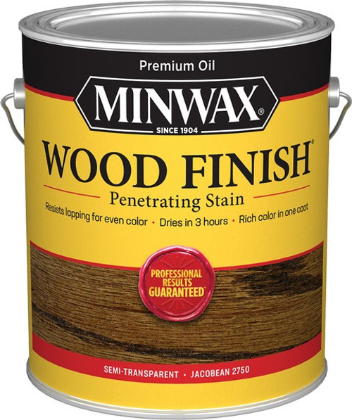 Minwax 71082 1gal Jacobean 2750 Semi-Transparent Stain 250 VOC