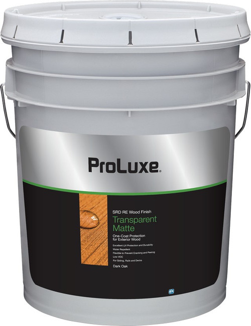 ProLuxe SIK250-009 5gal Dark Oak SRD RE Wood Finish Transparent Matte 275 VOC