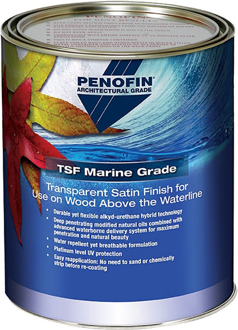 Penofin FAMARGA 1gal Natural Architectural TSF Marine Grade Satin Wood Finish (Low VOC)