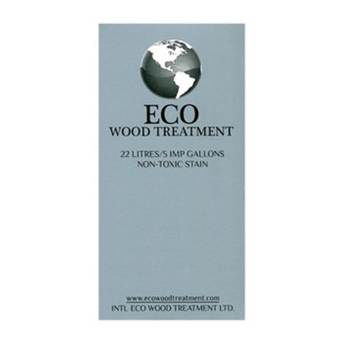 Eco Wood Treatment EWT-5 10oz Silvery Patina Wood Stain (Makes 5gal)