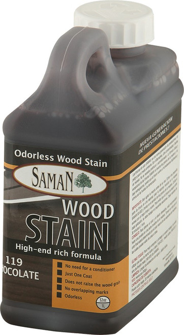 Saman TEW-119-32 Qt Chocolate TEW Water Based Stain