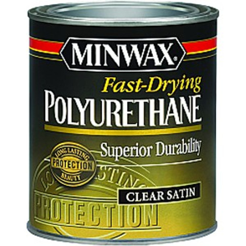 Minwax 63010 Qt Satin Fast Dry Polyurethane