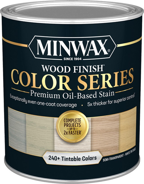 Minwax 845100000 qt White Tint Base Wood Finish Color Series Interior Stain