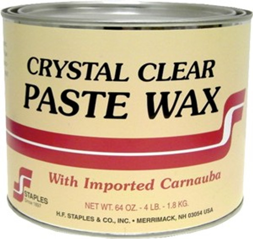 H. F. Staples 212 4lb Clear Paste Wax