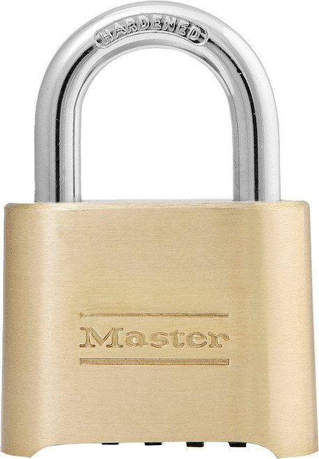 Master Lock 175D No.175 1" Brass Set-Own Combination Lock