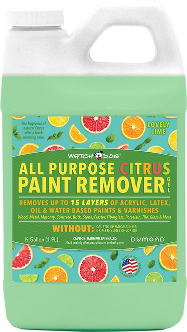 Dumond 4702 1/2gal Lovely Lime Watch Dog All Purpose Citrus Paint Remover
