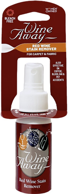 Wine Away 6602HC 2oz Red Wine Stain Remover Spray Bottle w/Hangable Header Card