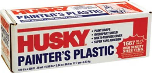 Poly-America 070100H 8'4 x 200' .7mil High Density Painters Poly Film
