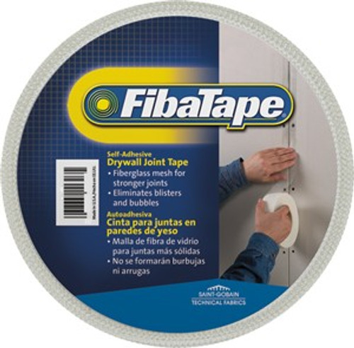 Fibatape FDW6711-U 1-7/8" x 500' White Self Adhesive Mesh Drywall Joint Tape