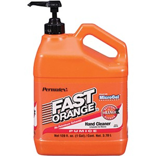 Permatex 25219 1G Fast Orange Hand Cleaner Pumice Lotion w/ Pump