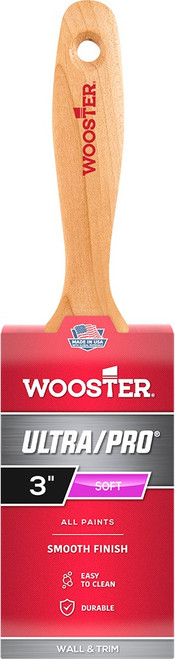 Wooster 4169 3" Ultra/Pro Sable Soft Varnish Paint Brush