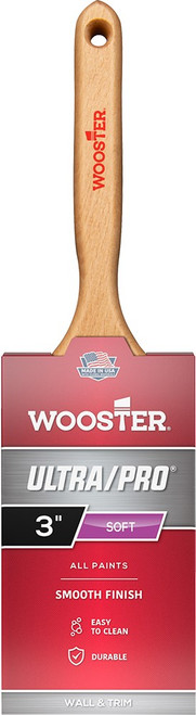 Wooster 4172 3" Ultra/Pro Soft Flat Sash Nylon Brush