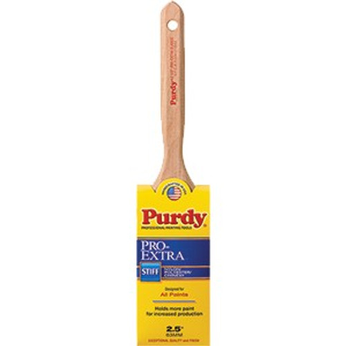 Purdy 144100725 2-1/2" Nylon/Polyester/Chinex Stiff Pro-Extra Elasco Paint Brush