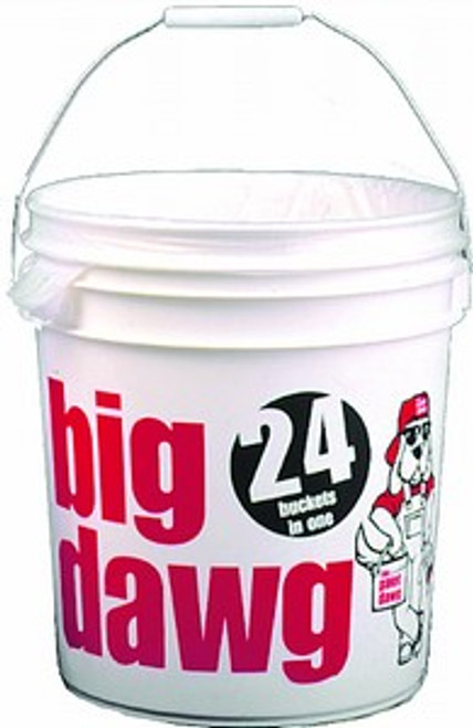 Dripless PD50 5gal Big Dawg Bucket w/24 Pre-Packed Liners