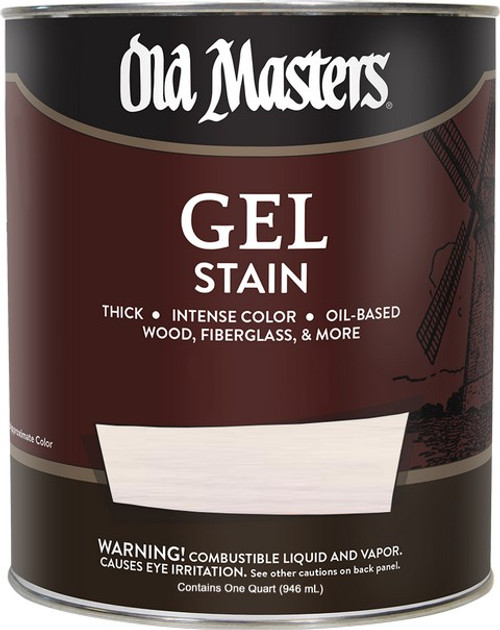 Old Masters 81004 Qt Pickling White Gel Stain