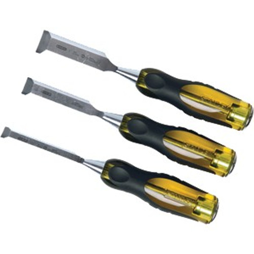 Stanley Tool 16-970 9" Fatmax Short Blade Chisel Set 3Pc