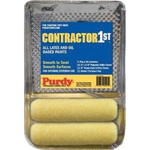 Purdy 140810200 CFK 4pc Contractor 1st Roller Kit