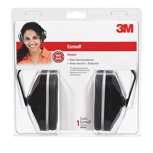 3M 90540-6C Black 3M Basic Ear Muff