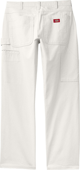Dickies A861G0WH3634 36" x 34" White Painters Pants - 14ct. Case