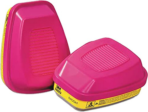 3M 60923H1-DC Replacement Cartridges for Multi-Purpose Respirator (Pair)