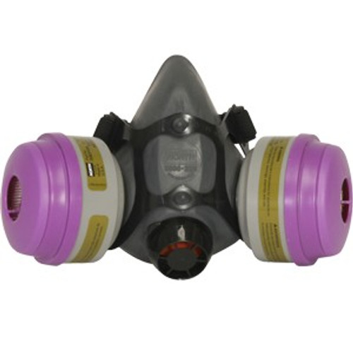 Honeywell Safety RAP-74032 5500 Lrg Half Mask w/MC/P100 Cartridge/Filters Multi-Purpose Respirator