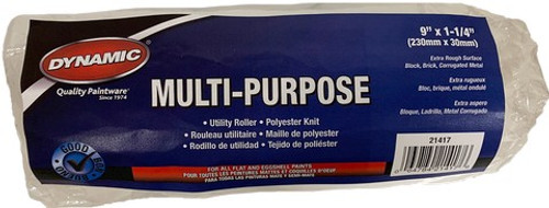 Dynamic 21417 9" Multi Purpose 1.25" Nap Roller Cover
