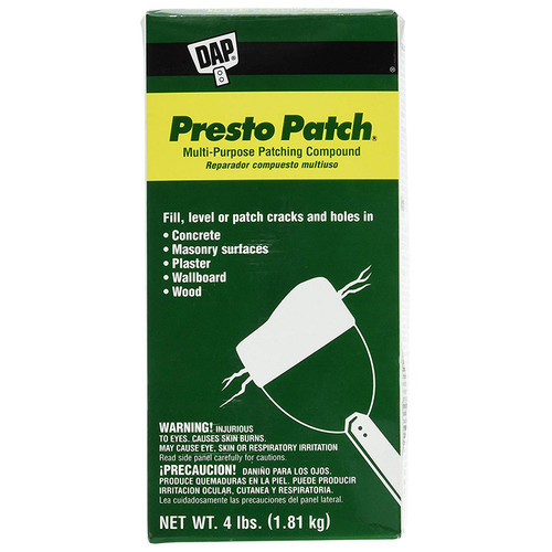 4 Lb Dap 58505 Presto Patch High Performance Patching Compound
