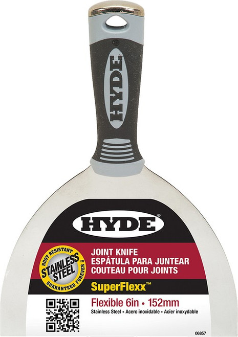 Hyde 06857 6" Super Flexx SS Putty Knife