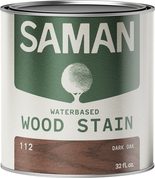 SamaN WWS-112-32 qt Dark Oak Water Based Stain