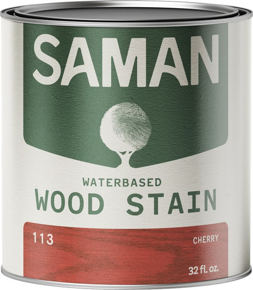 SamaN WWS-113-32 qt Cherry Water Based Stain