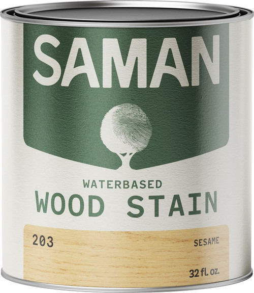 SamaN WWS-203-32 qt Sesame Water Based Stain