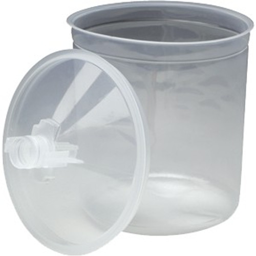 3M 16000 Standard (22oz) PPS Lid & Liner Kit (Includes Lid w/200 Micron Filter & Liner 50/pk)