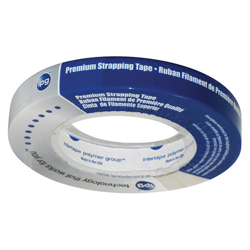 .70" x 60.1 Yds Intertape 9715 Strapping Tape Premium Reinforced
