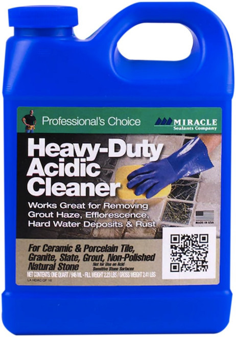 Miracle Sealants HDAC6QT qt Heavy Duty Acid Cleaner