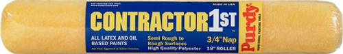 Purdy 144688184 18" x 3/4" Nap Contractor 1st Roller Cover