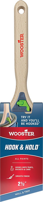 Wooster 5301 2-1/2" Hook & Hold Angle Paint Brush