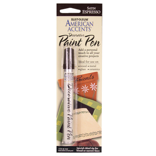 0.33 Oz Rust-Oleum 222644 Espresso American Accents Decorative Paint Pen