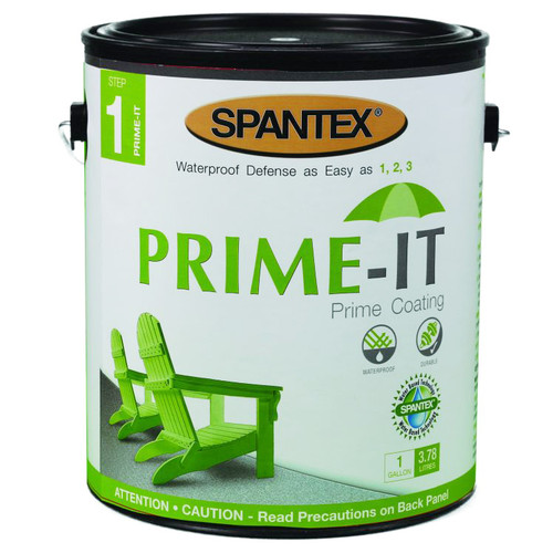 1 Gal Ducan Products 163DU61104 Green Spantex Step 1 Prime-It Waterproof Primer