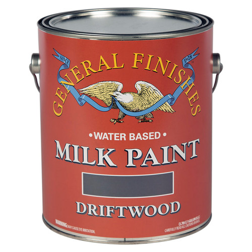 1 Gal General Finishes GD Driftwood Milk Paint Interior / Exterior Paint, Satin