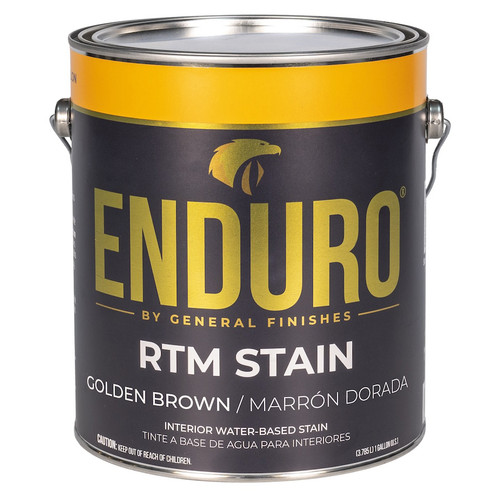 1 Gal General Finishes GGB Golden Brown Enduro RTM Water-Based Wood Stain