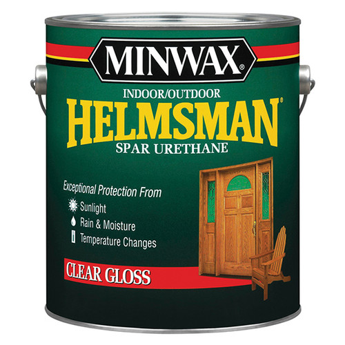 1 Gal Minwax 13200 Clear Helmsman Indoor/Outdoor Spar Urethane, Gloss