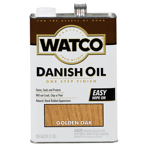 1 Gal Rust-Oleum 65131 Golden Oak Watco Danish Oil Finish
