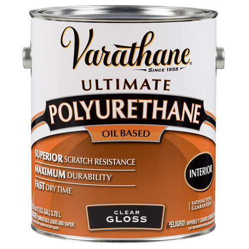 1 Gal Rust-Oleum 9031 Clear Varathane Oil-Based Interior Ultimate Polyurethane, Gloss