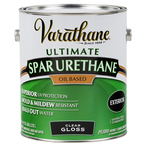 1 Gal Rust-Oleum 9231 Clear Varathane Oil-Based Spar Urethane, Gloss
